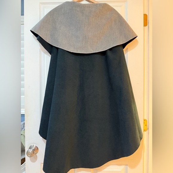 Red & Royal of London Open Front Wool Blend Vest Gilet OS L 42 Lagenlook - Picture 3 of 3